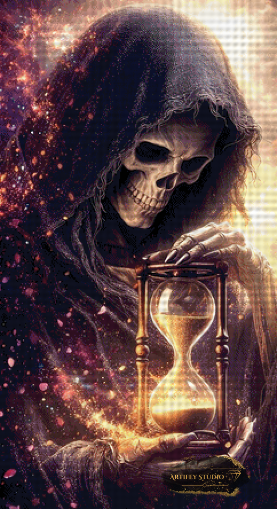 Die verbleibende Zeit by Daye 60x110 mit 150 Farben