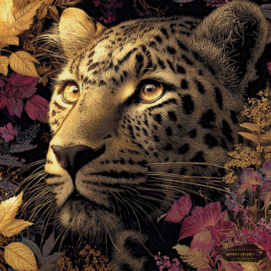 Golden Elegy by Morrigan 80x80 mit 110 Farben