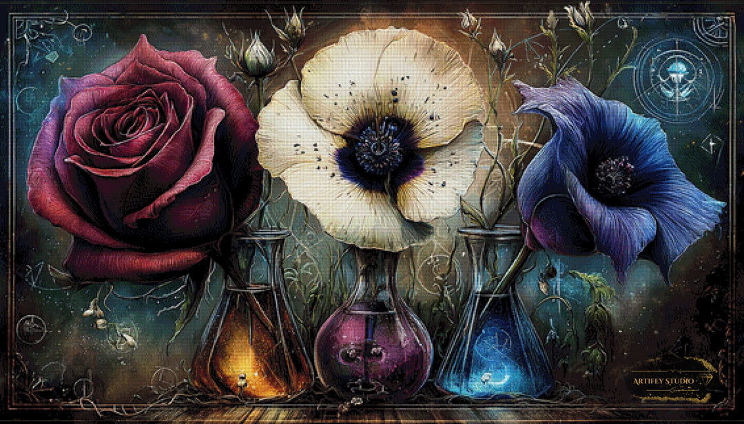 Trio of Desires by Skyler 140x80 mit 270 Farben - Artifey Studio