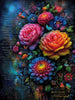 Poetic Nature by Skyler 90x120 mit 340 Farben Artifey Studio