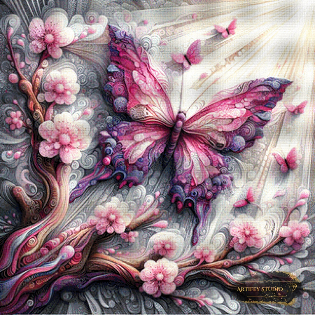 Glanz der Verwandlung by Pixxchicks 80x80 mit 190 Farben Artifey Studio