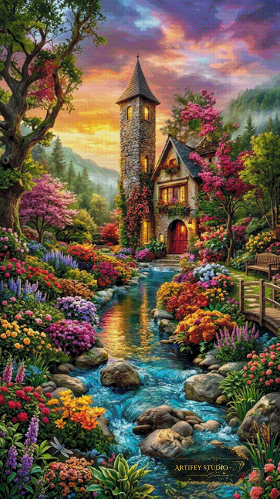 Wo träume wohnen by Morrigan 90x160 with 380 colors