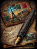 Letter from Paris by Skyler 60x80 mit 180 Farben Artifey Studio