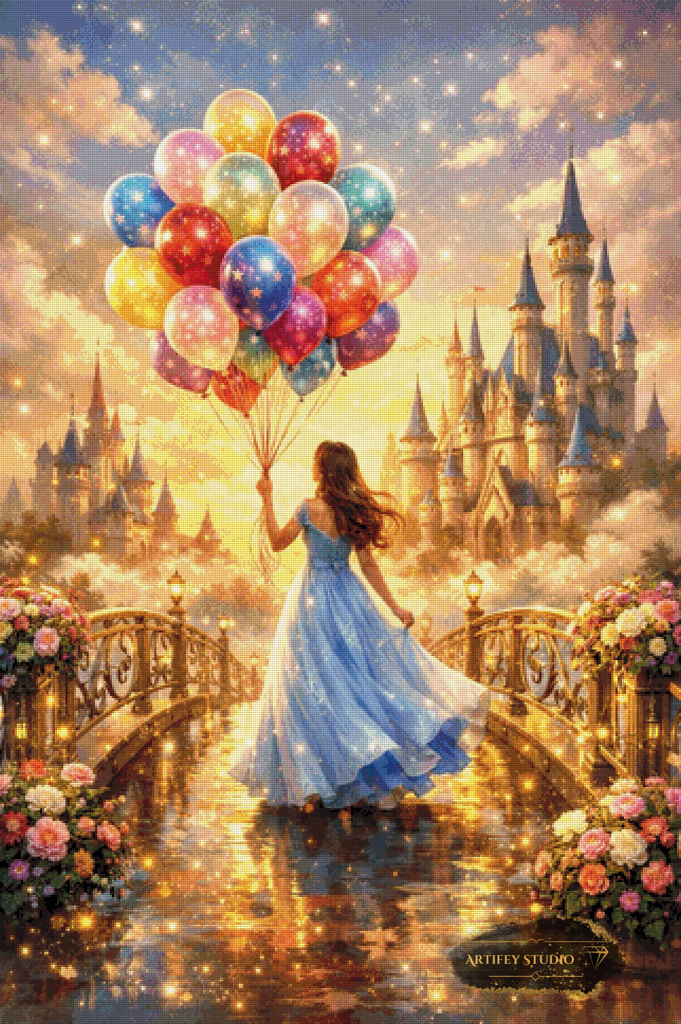 Dreamland by Daye 80x120 mit 290 Farben