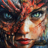 Dragon Mask by Lexxa 80x80 mit 215 Farben Artifey Studio