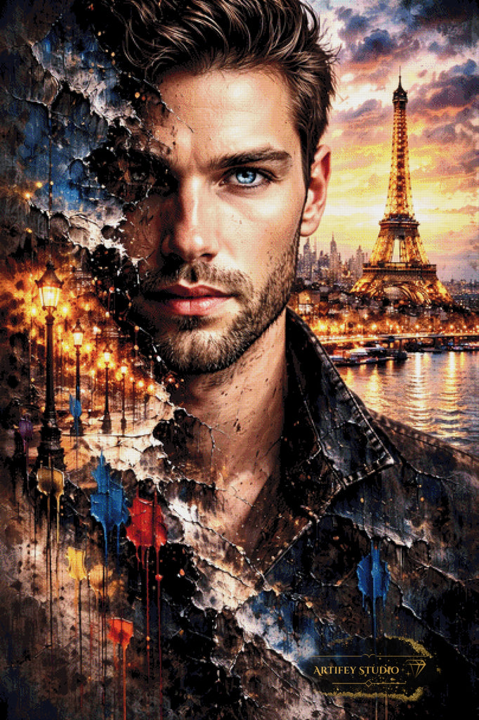 Vive Paris! de Daye 100x150 con 230 colores