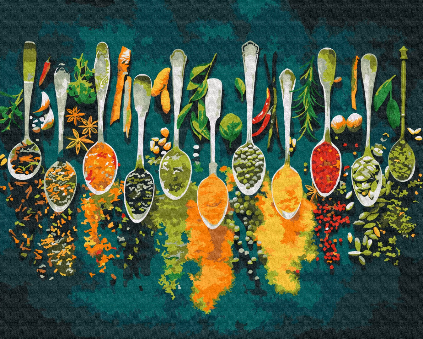 Premium Paint by Numbers “Tropical Turtle”