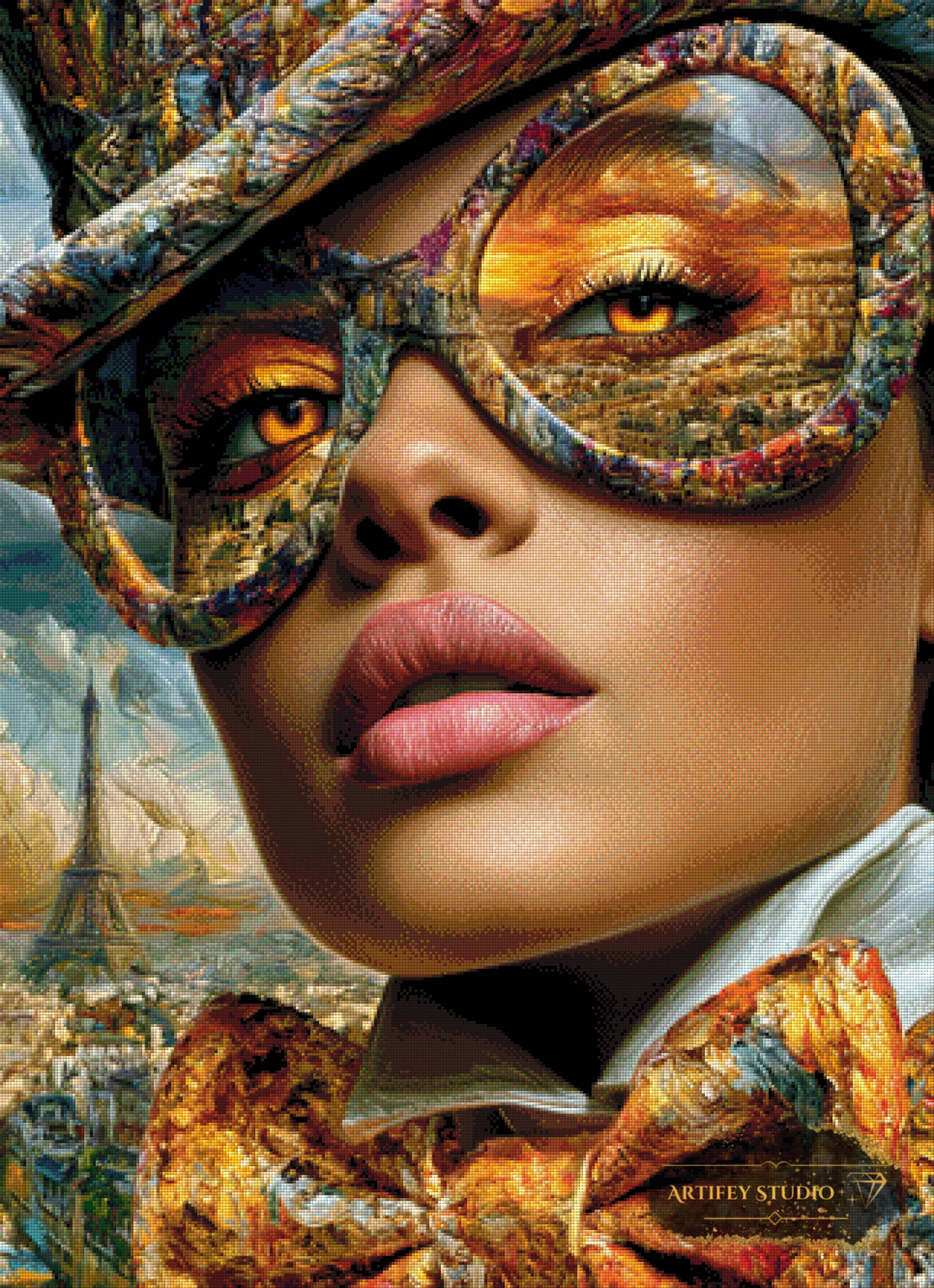 Parisian Dream by Skyler 80x110 mit 270 Farben