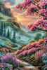 Der Pfad durch die Zeit by Artifey 80x120 mit 375 Farben
