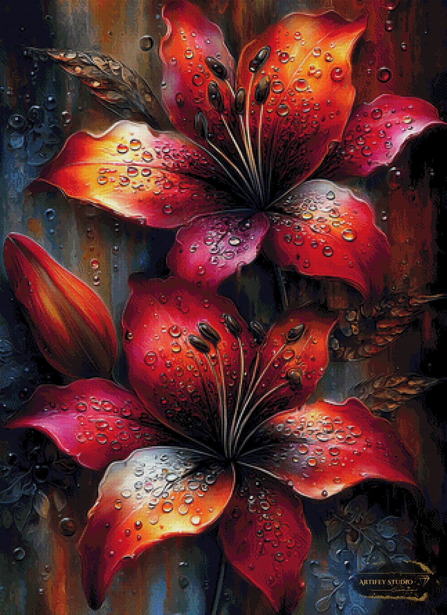 Rain Magic by MorSky 80x110 mit 270 Farben