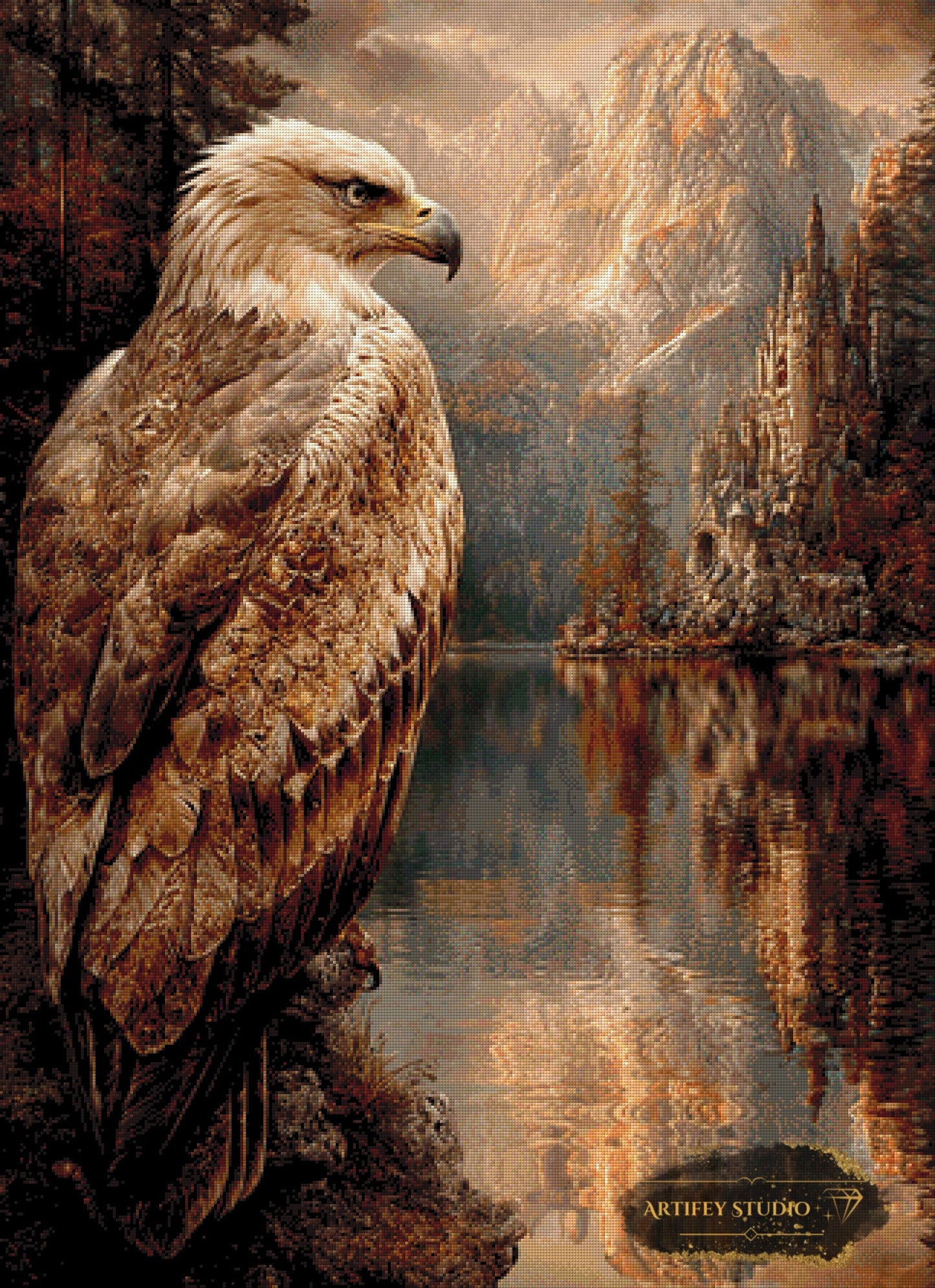 Echoes of the Wild III by Skyler 80x110 mit 130 Farben