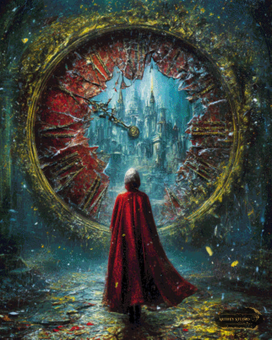 Time to go by Morrigan 80x100 with 220 colors