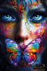 Jenseits der Worte by Artifey 80x120 mit 415 Farben