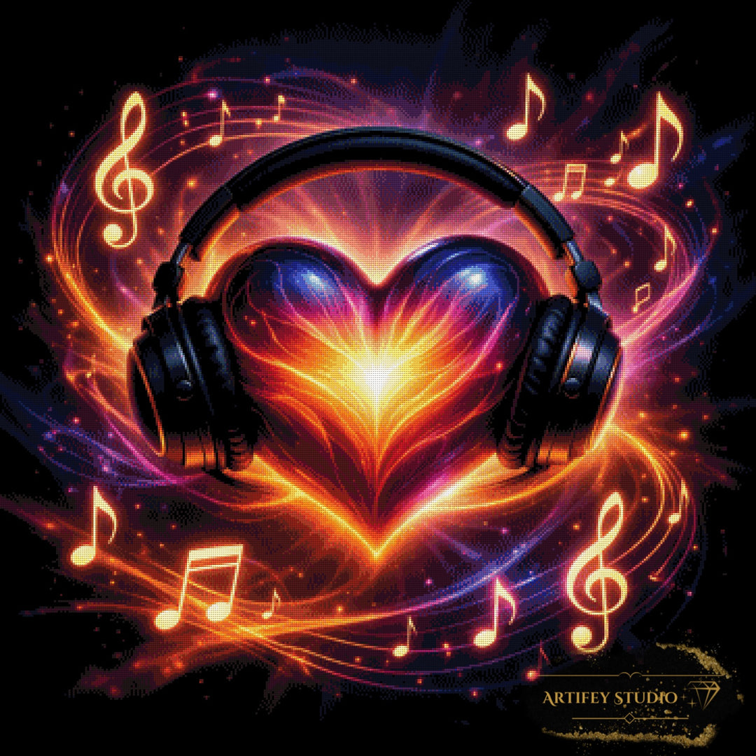 Love Music by Pixxchicks 90x90 with 170 colors