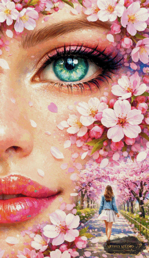 Sakura no Megumi by Daye 70x120 mit 340 Farben
