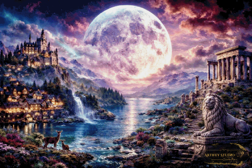 Moonlight Kingdom de Daye 150x100 con 250 colores