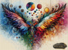 The Art of Flight by Pixxchicks 110x80 mit 340 Farben
