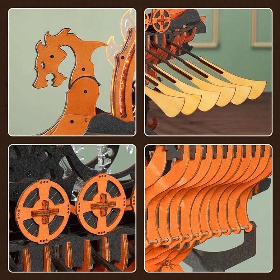 Wikinger-Drachenschiff