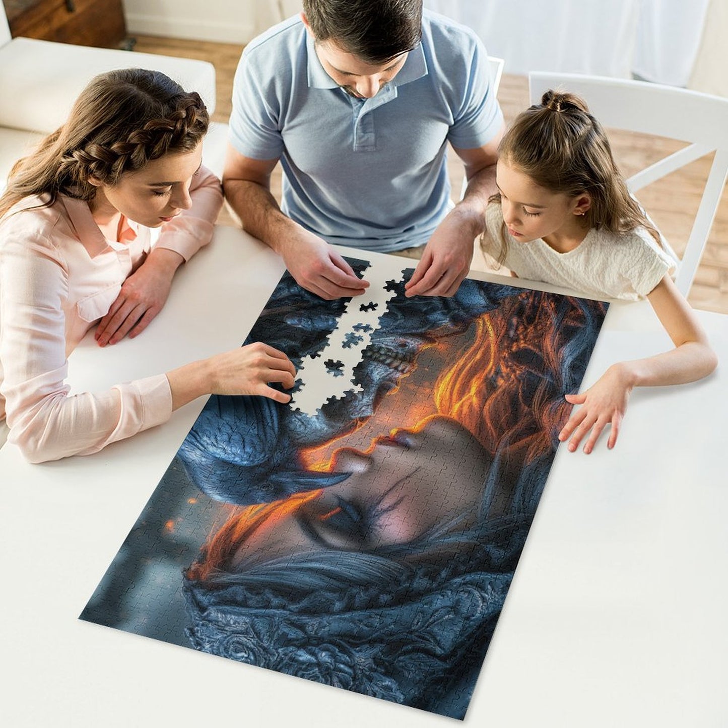 Berührung des Jenseits by Artifey Jigsaw Puzzles