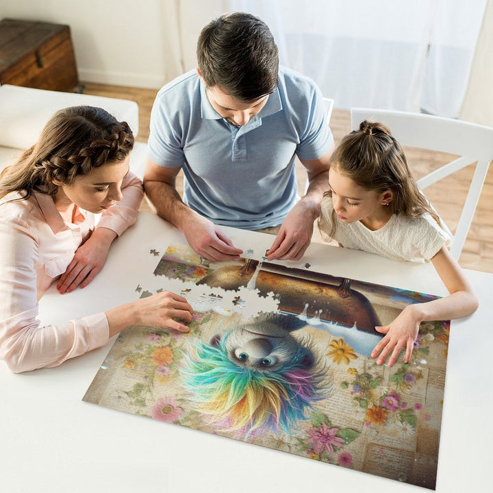 Badetrollmuffel by MAD Jigsaw Puzzles Artifey Studio