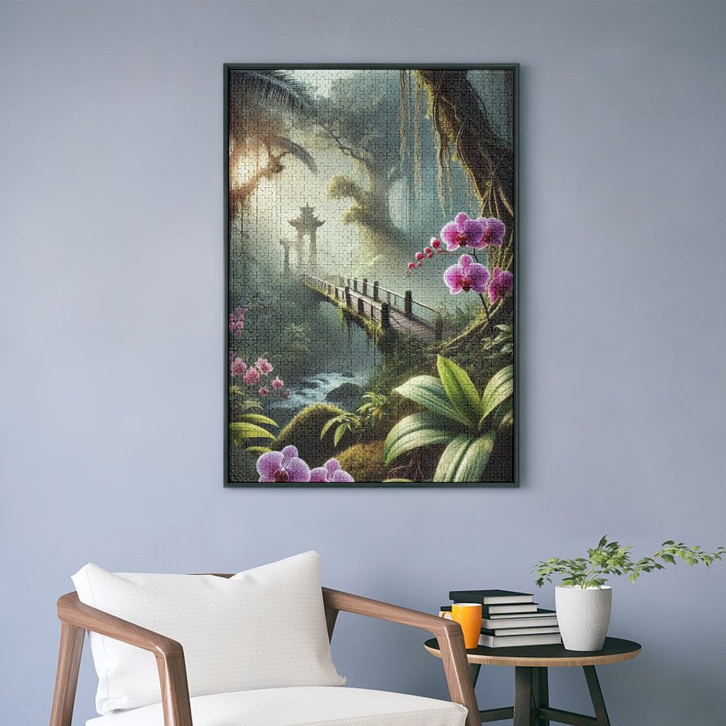 Brücke ins Nebelland by Diynamite Jigsaw Puzzles