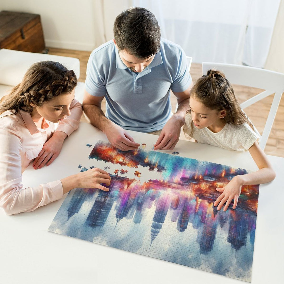 Neonträume by Artifey Jigsaw Puzzles - Artifey Studio