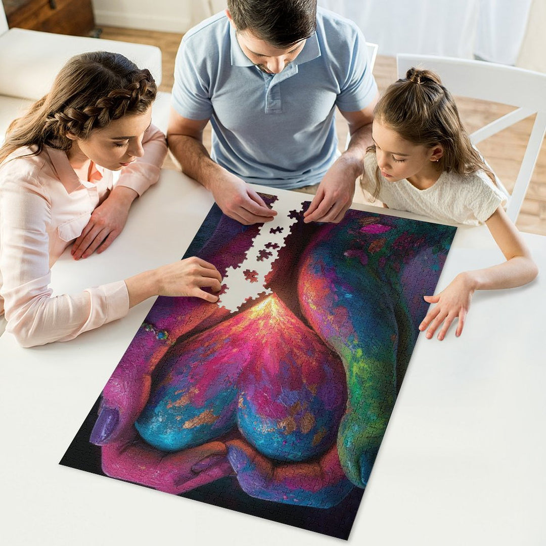 Give you my Heart by Morrigan Jigsaw Puzzles - Artifey Studio