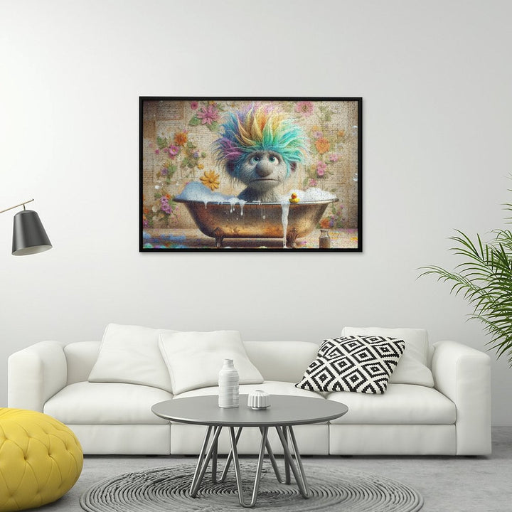 Badetrollmuffel by MAD Jigsaw Puzzles Artifey Studio