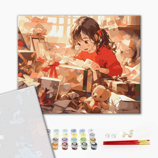 Premium Paint by Numbers “Christmas Gifts”