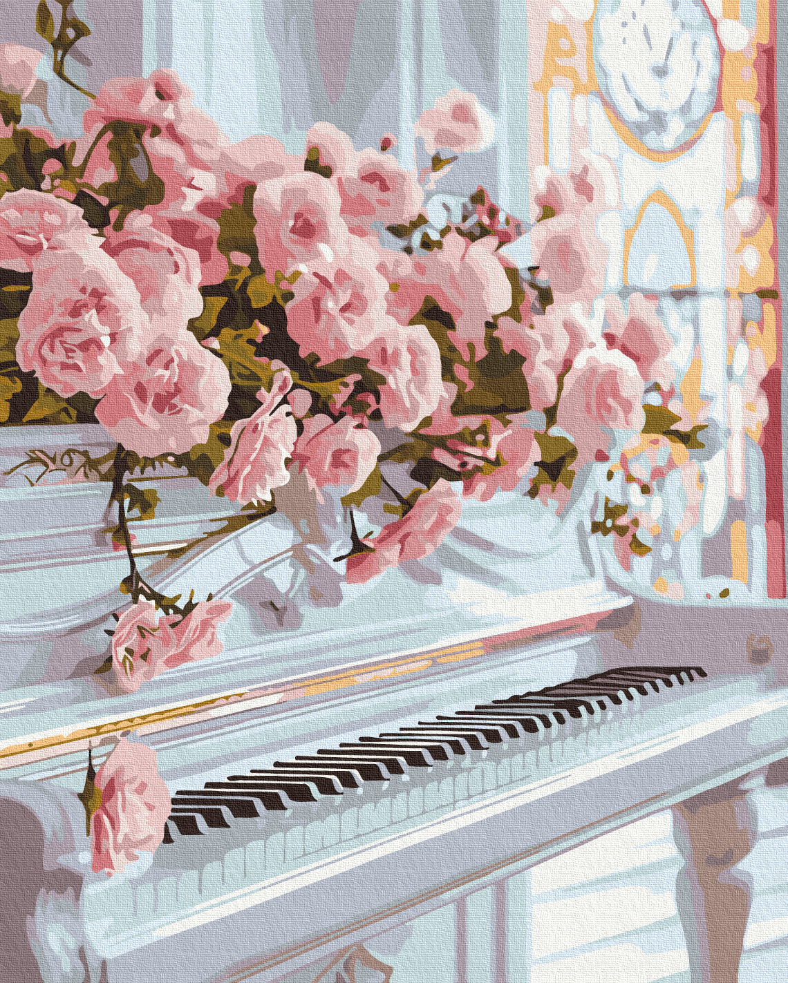 Paint by Numbers “Romantic Piano”