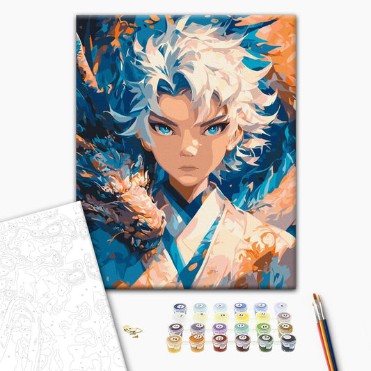 Paint by numbers “Guardian of the Dragons”