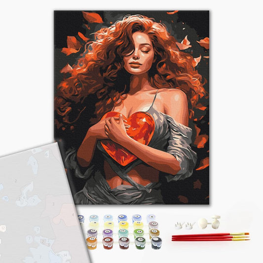 Premium Paint by Numbers “Guardian of Love”