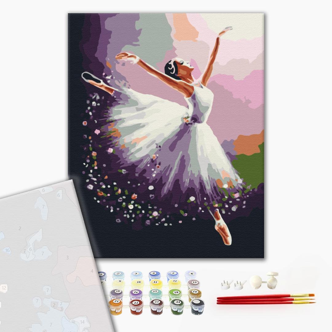 Premium Paint by Numbers “Magic Ballerina”