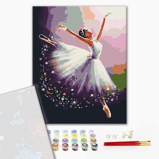 Premium Paint by Numbers “Magic Ballerina”