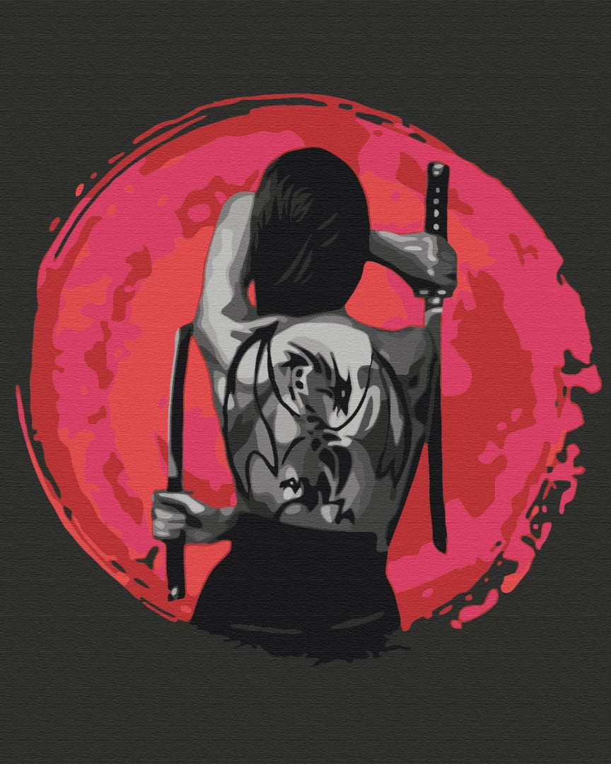 Premium Paint by Numbers “Modern Geisha”