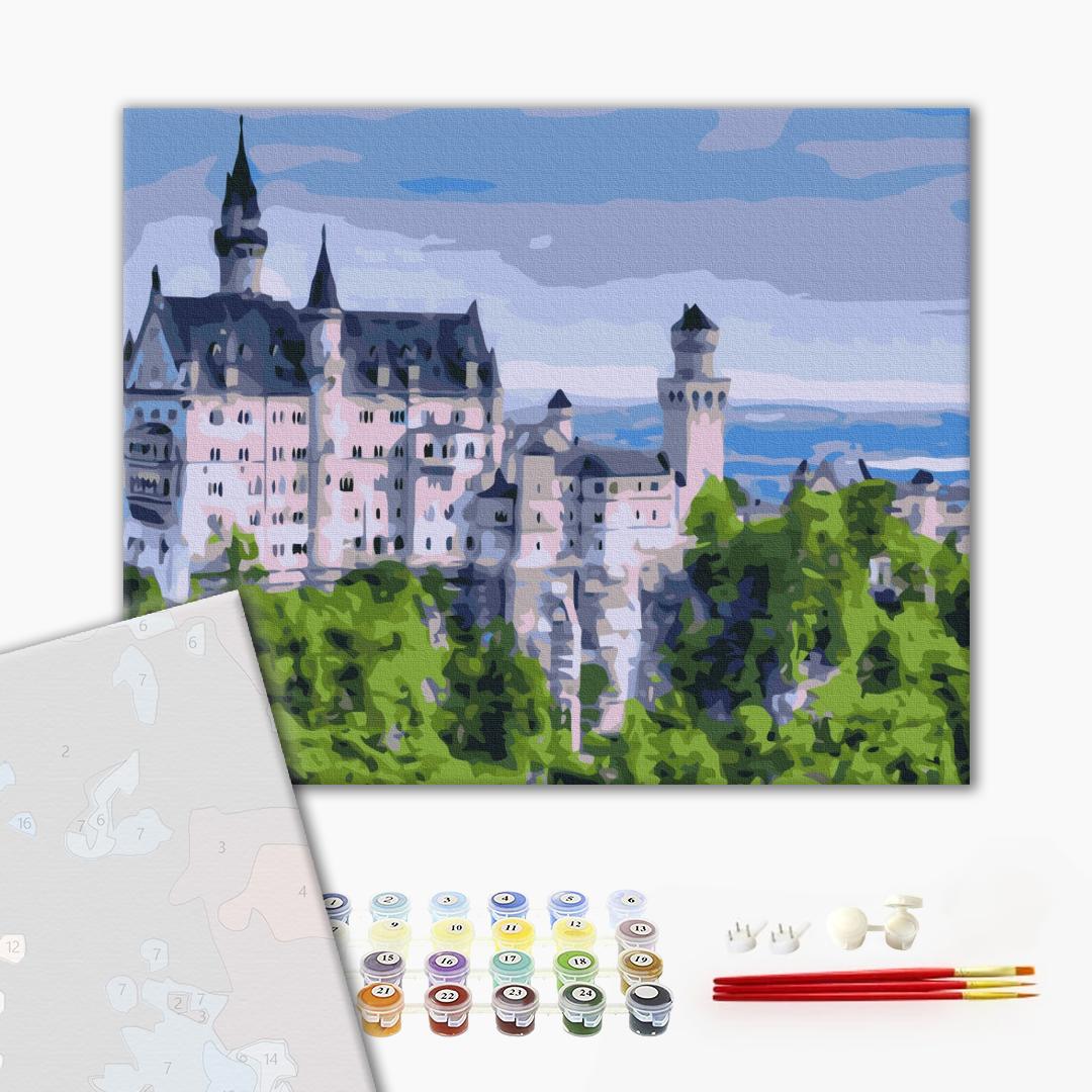 Premium Paint by Numbers “Summer Palace”