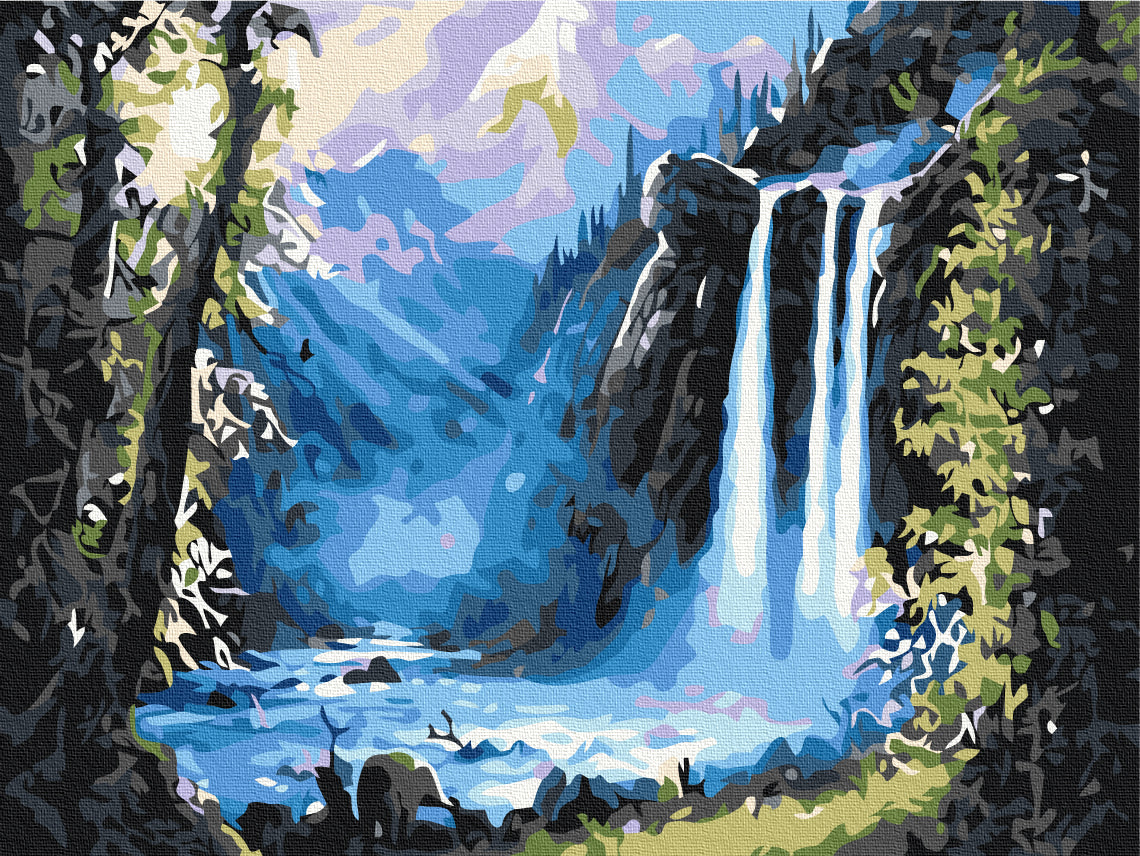 Premium Paint by Numbers “Magic of Nature”