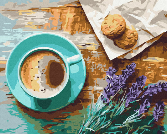 Premium Paint by Numbers “The Lavender Morning”