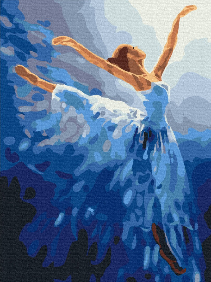 Premium Paint by Numbers “Air Ballerina”