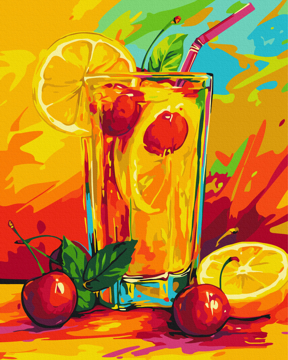 Paint by numbers “Fruit Cocktail”