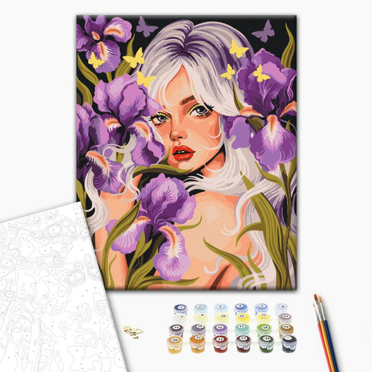 Paint by Numbers “Flower Molfar © Karina Zimina” 