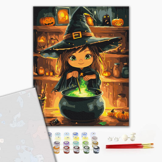 Premium Paint by Numbers “The Witch”