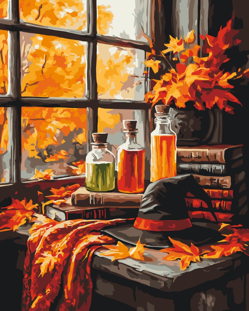 Premium Paint by Numbers “Halloween Mood”