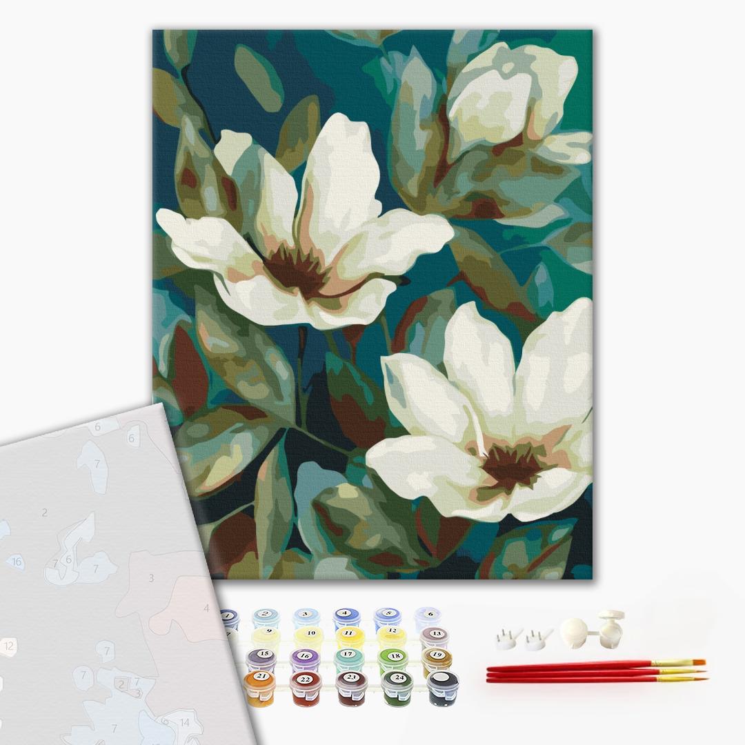 Premium Paint by Numbers “Tenderness of Flowers”