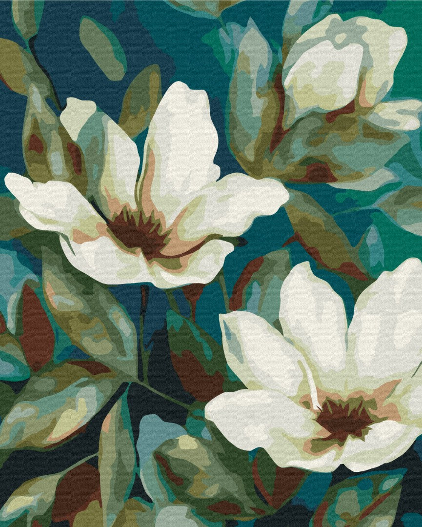 Premium Paint by Numbers “Tenderness of Flowers”