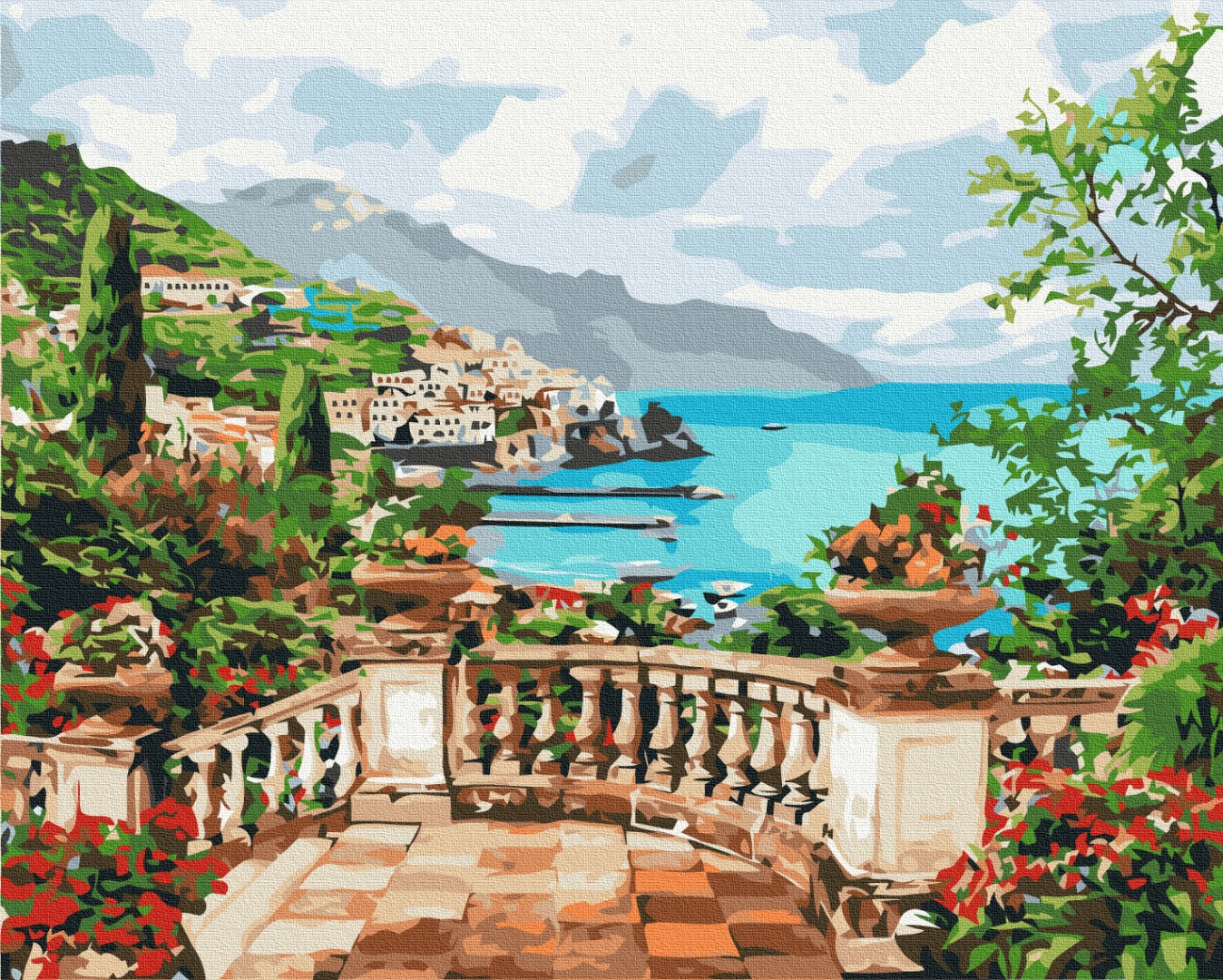 Malen nach Zahlen „Seeblick“
