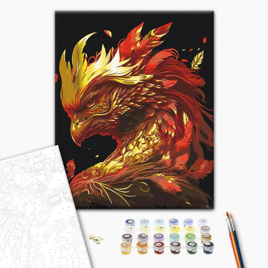 Malen nach Zahlen „Phönix“