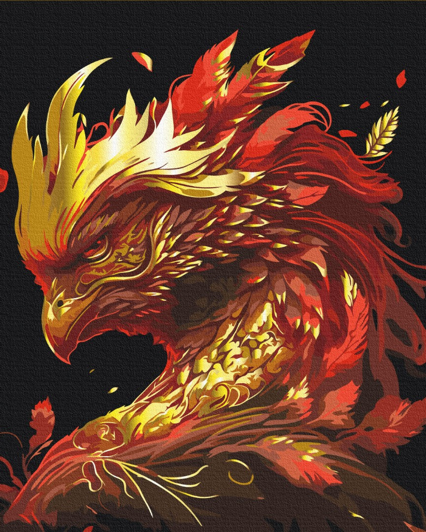 Malen nach Zahlen „Phönix“