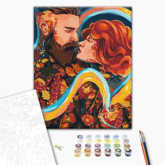 Malen nach Zahlen „Verliebt © Olena Lazarenko“