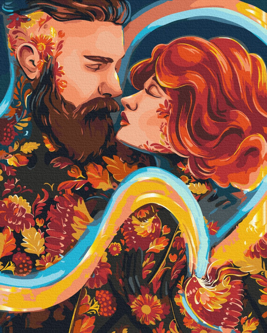 Malen nach Zahlen „Verliebt © Olena Lazarenko“